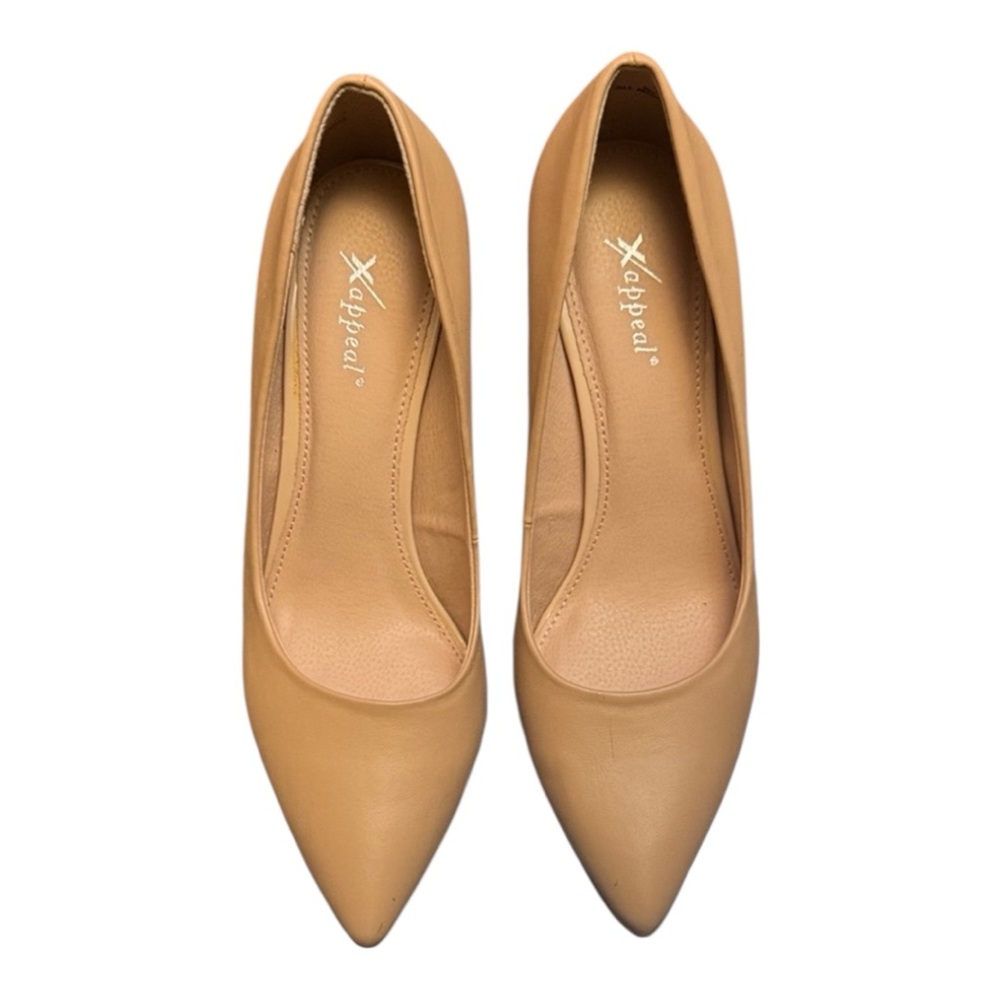 Xappeal Classic Tan Heels